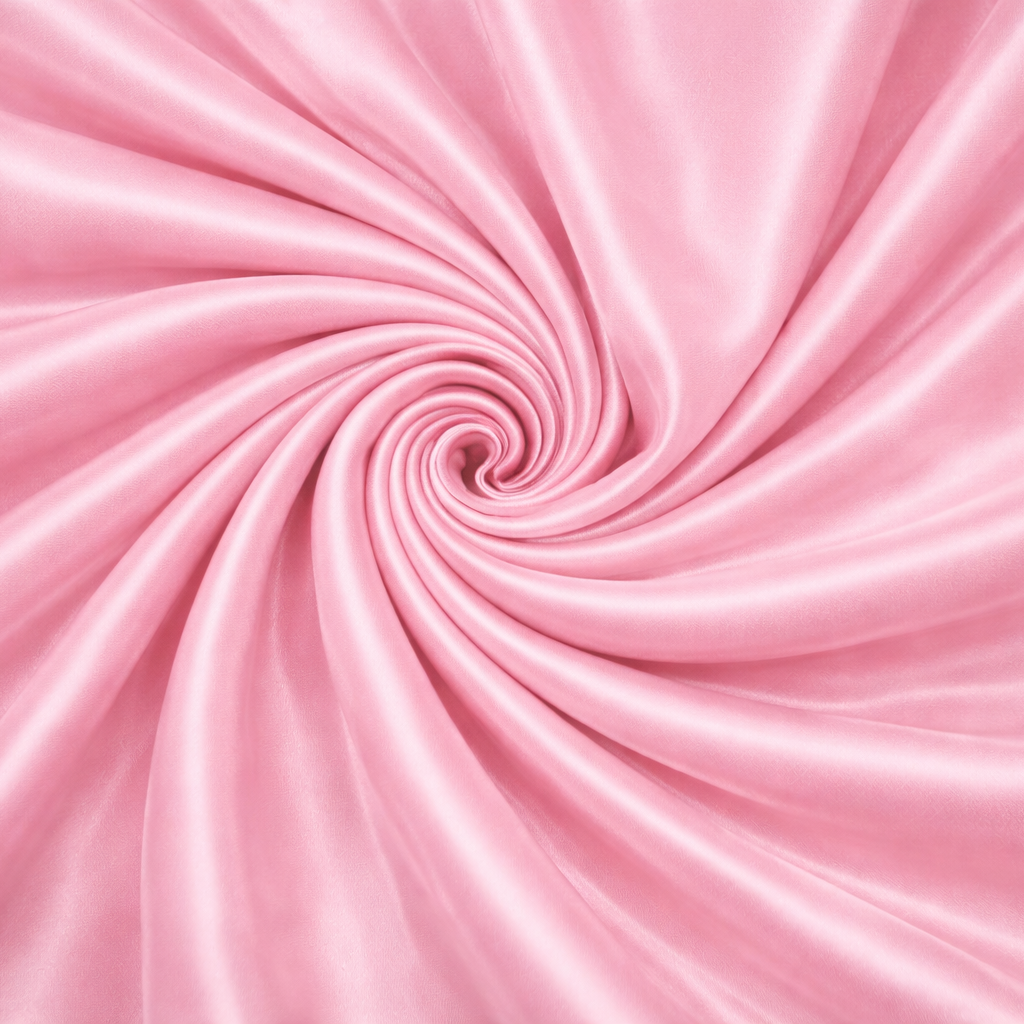 Nos Coffrets Soie Taie d'Oreiller, Masque et Chouchou Rose